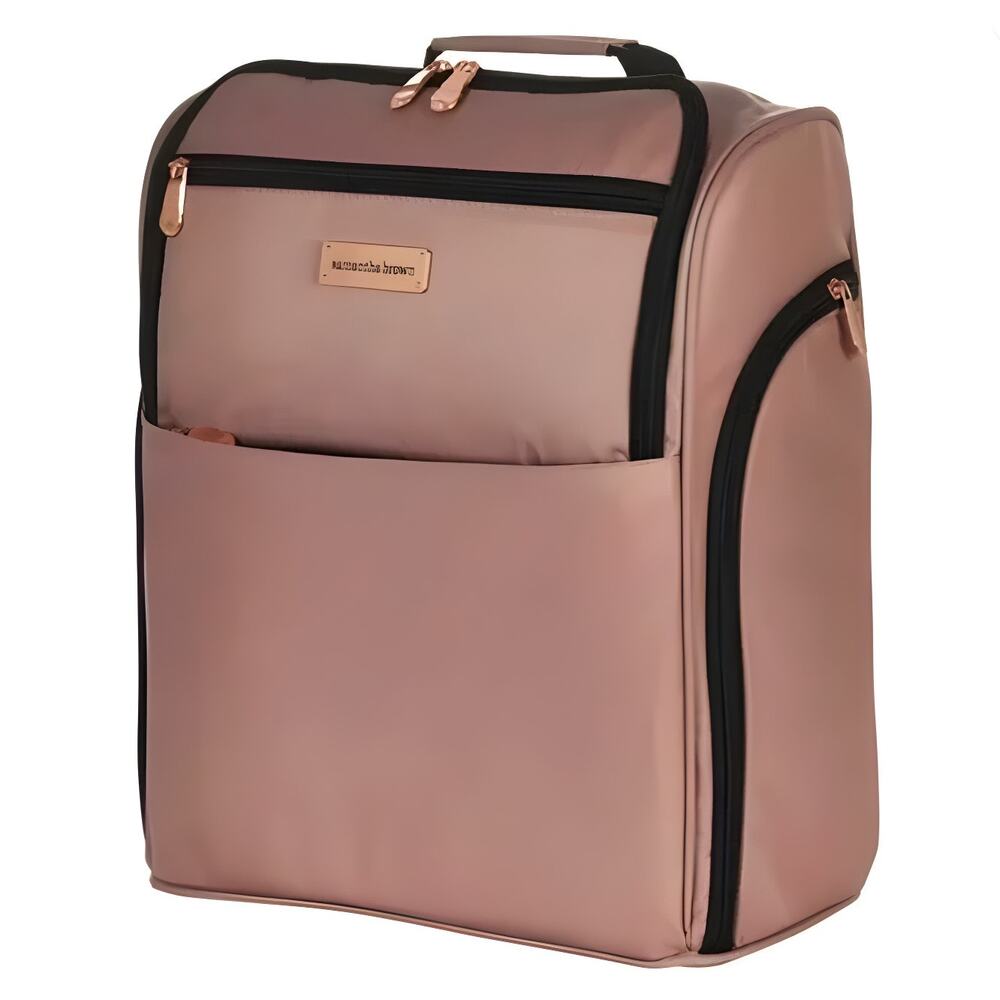 Samantha Brown Rose Gold Nylon Backpack